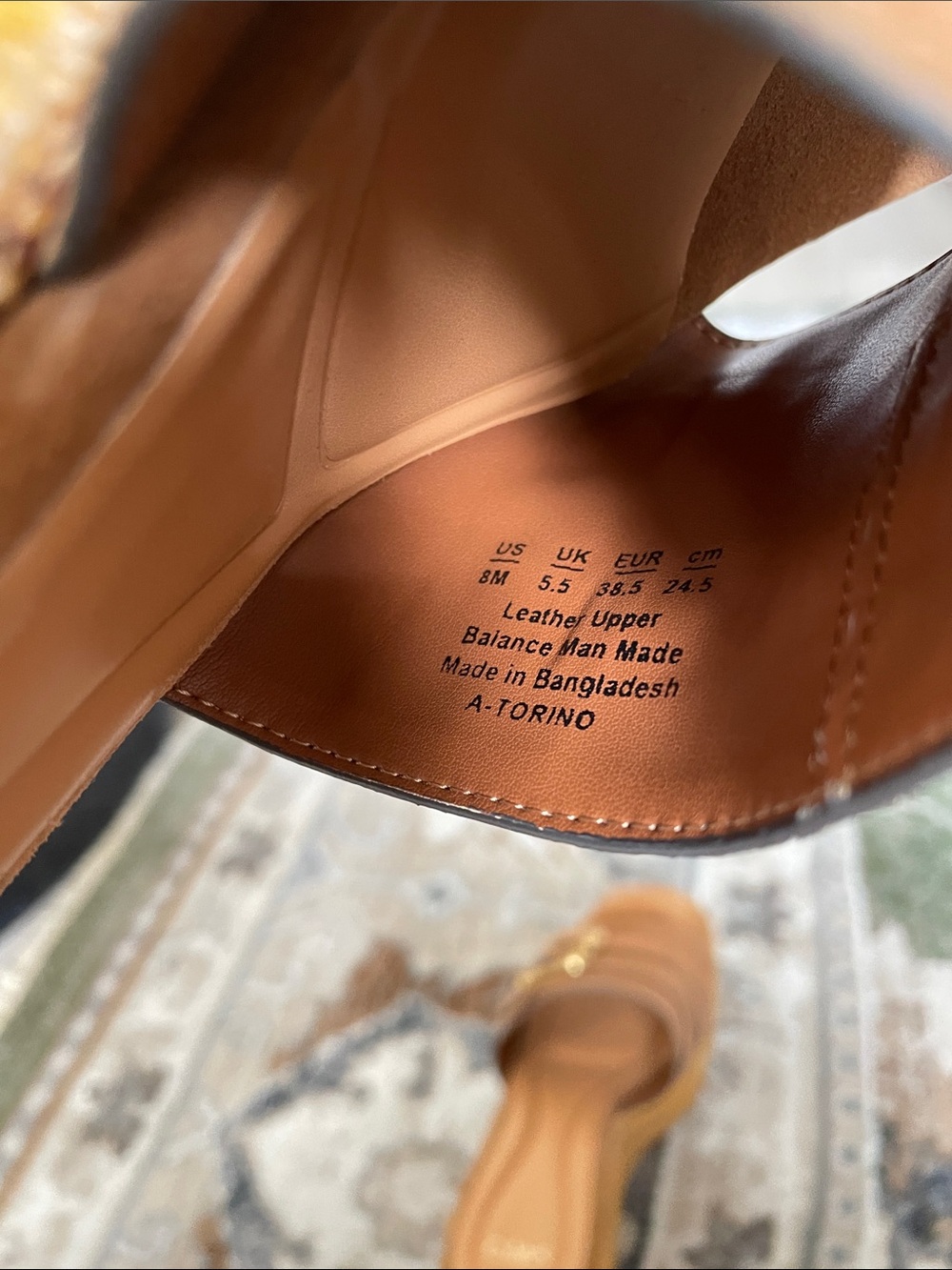 Sarto by Franco Sarto Tan Suede Espadrille Wedge Slide - Picture 7 of 7